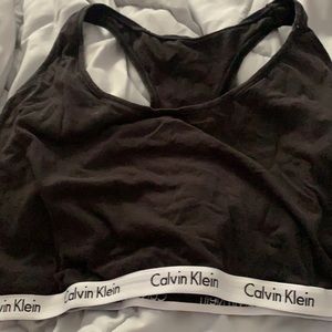 Calvin Klein plus size sports bra